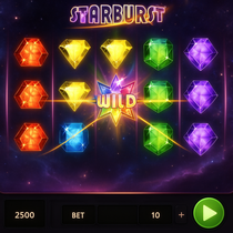 KoningBet - Starburst Slot Game - Online Casino